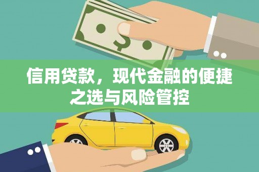 剑川信用贷款，现代金融的便捷之选与风险管控