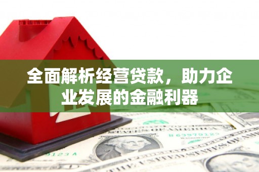 剑川全面解析经营贷款，助力企业发展的金融利器