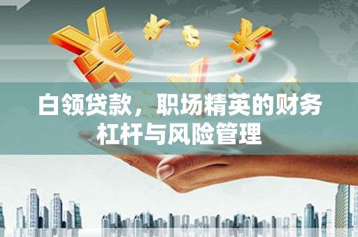 剑川白领贷款，职场精英的财务杠杆与风险管理