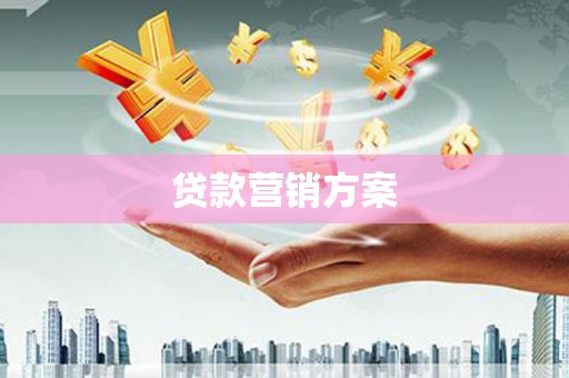 剑川贷款营销方案