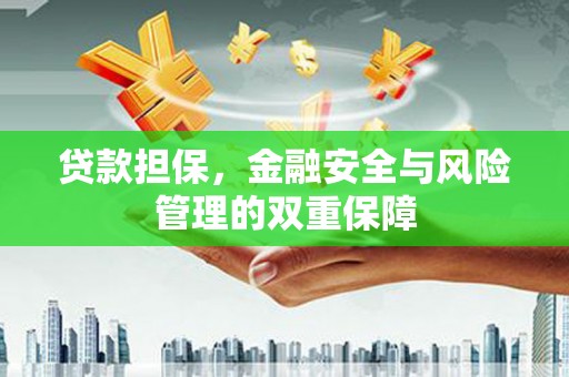 剑川贷款担保，金融安全与风险管理的双重保障