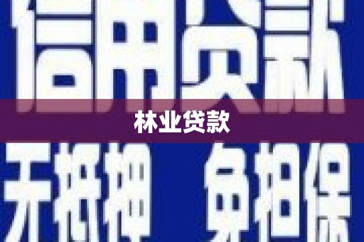 剑川林业贷款