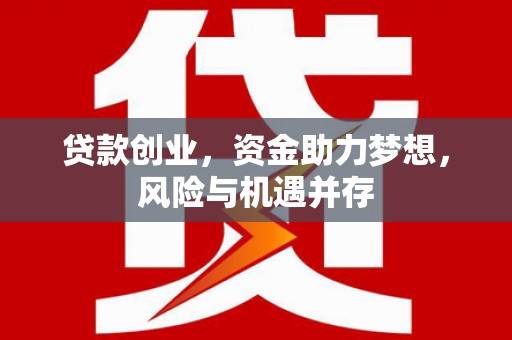 剑川贷款创业，资金助力梦想，风险与机遇并存