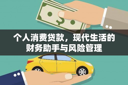 剑川个人消费贷款，现代生活的财务助手与风险管理