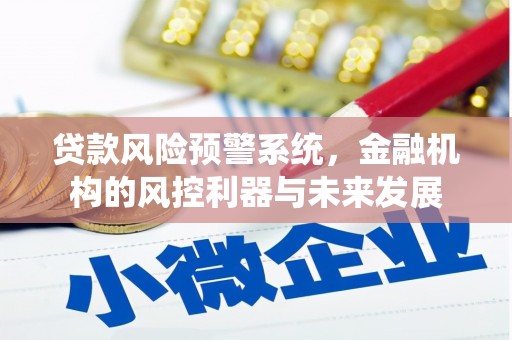 剑川贷款风险预警系统，金融机构的风控利器与未来发展