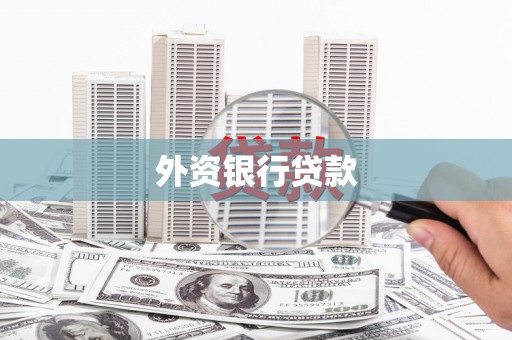 剑川外资银行贷款