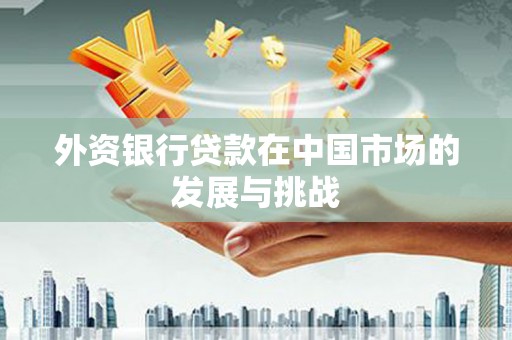 剑川外资银行贷款在中国市场的发展与挑战
