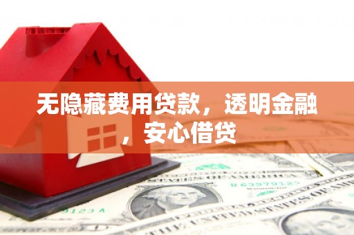 剑川无隐藏费用贷款，透明金融，安心借贷