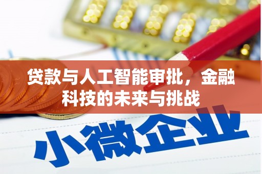 剑川贷款与人工智能审批，金融科技的未来与挑战