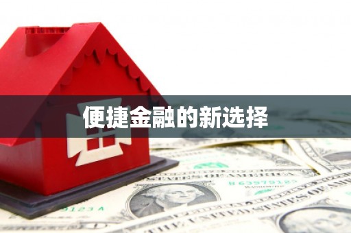 剑川便捷金融的新选择