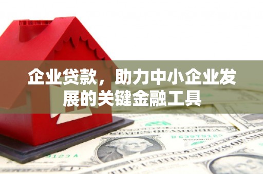 剑川企业贷款，助力中小企业发展的关键金融工具