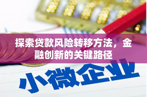 剑川探索贷款风险转移方法，金融创新的关键路径