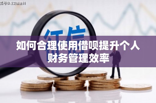 剑川如何合理使用借呗提升个人财务管理效率