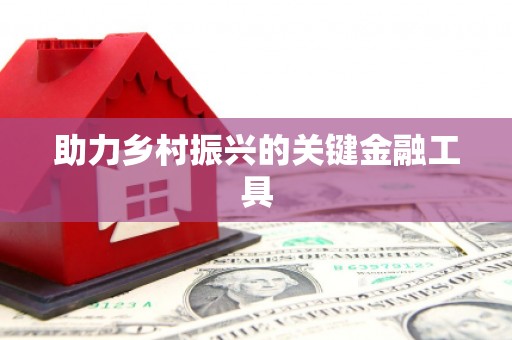 剑川助力乡村振兴的关键金融工具