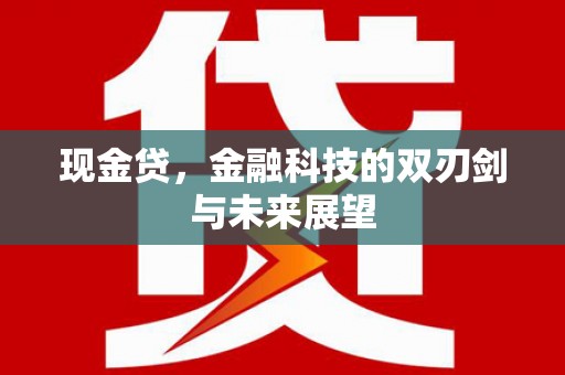 剑川现金贷，金融科技的双刃剑与未来展望