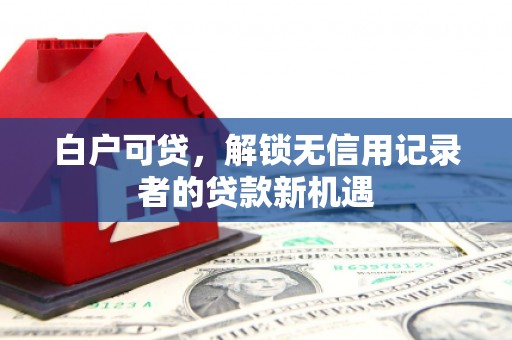 剑川白户可贷，解锁无信用记录者的贷款新机遇