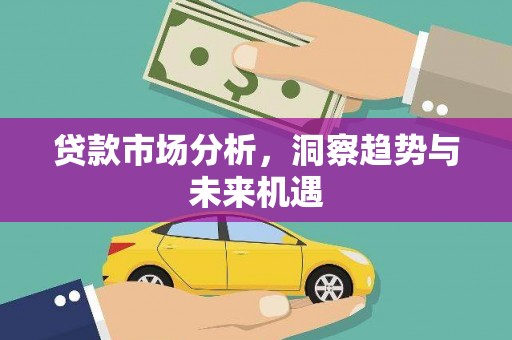 剑川贷款市场分析，洞察趋势与未来机遇
