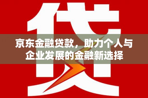 剑川京东金融贷款，助力个人与企业发展的金融新选择