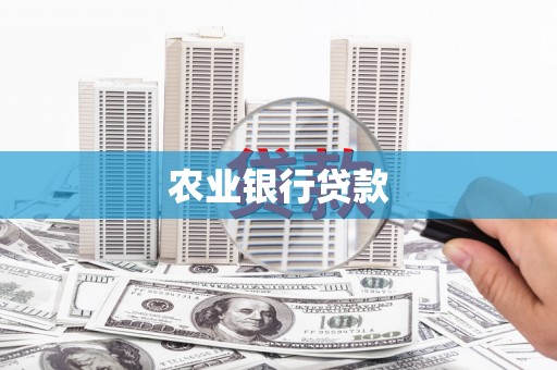 剑川农业银行贷款