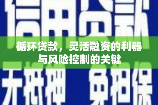 剑川循环贷款，灵活融资的利器与风险控制的关键