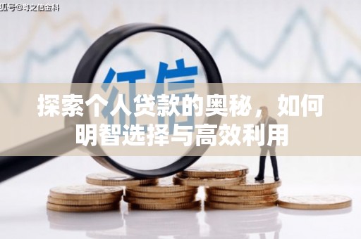 剑川探索个人贷款的奥秘，如何明智选择与高效利用