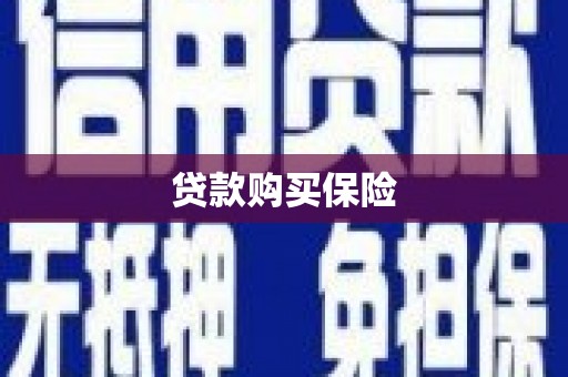 剑川贷款购买保险