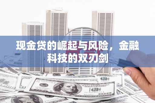 剑川现金贷的崛起与风险，金融科技的双刃剑