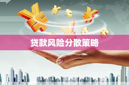 剑川贷款风险分散策略