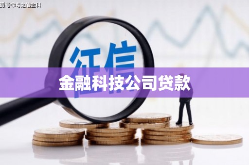 剑川金融科技公司贷款