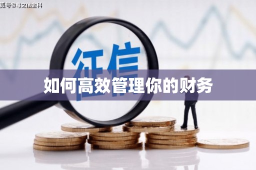 剑川如何高效管理你的财务