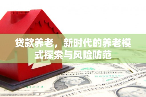 剑川贷款养老，新时代的养老模式探索与风险防范