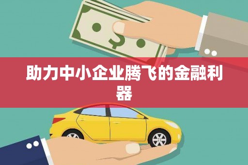 剑川助力中小企业腾飞的金融利器