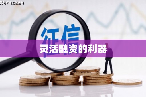 剑川灵活融资的利器