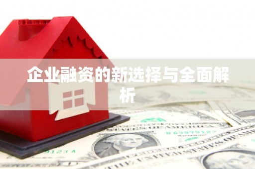 剑川企业融资的新选择与全面解析